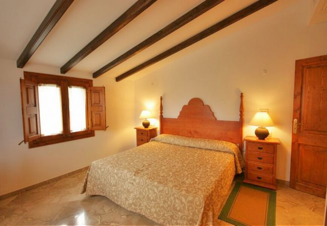 Dormitorio de la finca en Petra Mallorca Dormitorio de la finca en Petra Mallorca