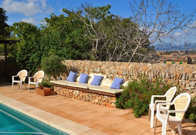 La finca para 8 personas tiene una gran piscibna La finca para 8 personas tiene una gran piscina