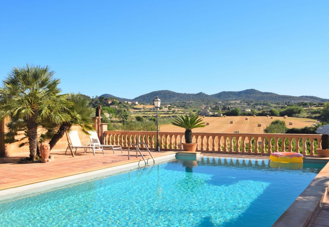 piscina, vistas, verano, lujo, vacaciones