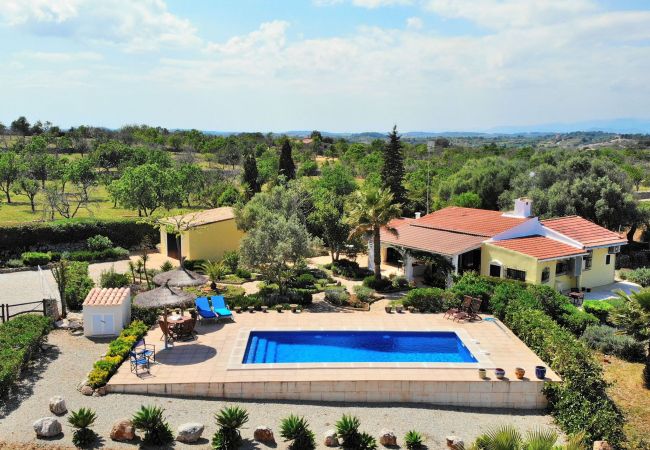 Finca espaciosa, piscina, jardín, naturaleza, tomar el sol