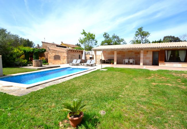 Jardín espacioso, piscina, vacacoines, Mallorca