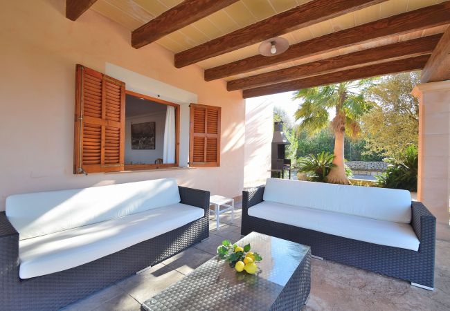 La villa en Sineu de una zona chill out