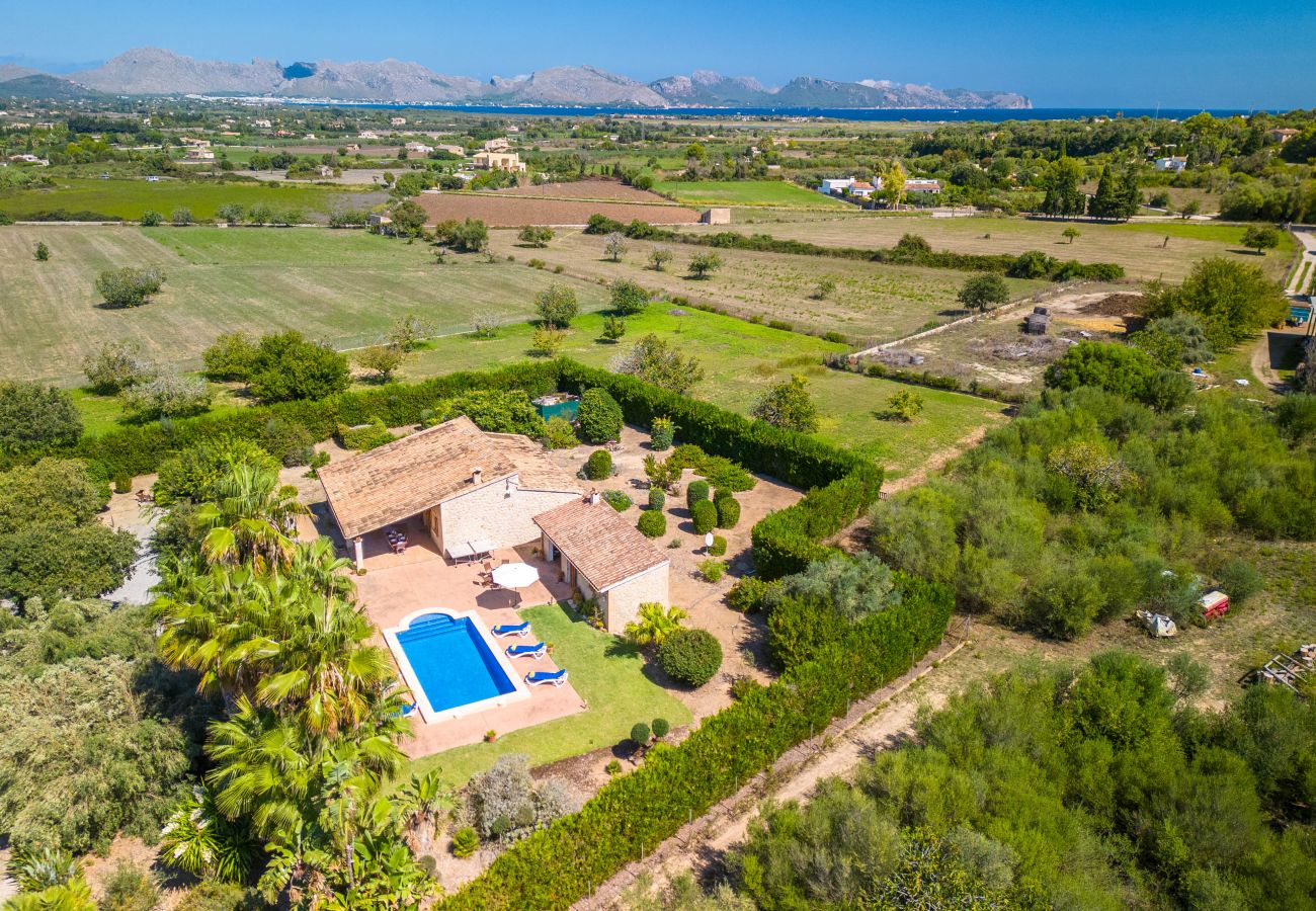 Finca en Alcudia con piscina