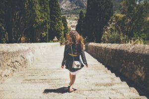 Escaleras del Calvario en Pollensa
