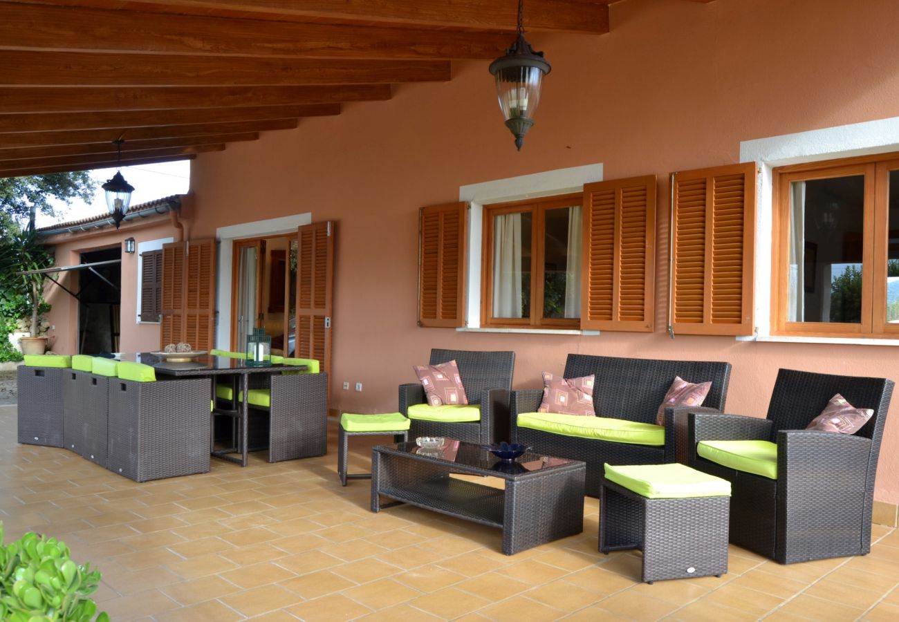 Die Finca ist perfekt für einen Urlaub mit Familie oder mit Freunden