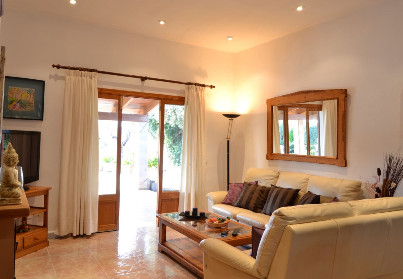 Foto von Wohnzimmer der Finca in Inca Mallorca