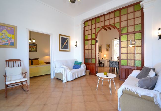 Ferienhaus Wohnzimmer in Can Picafort Ferienhaus Wohnzimmer in Can Picafort