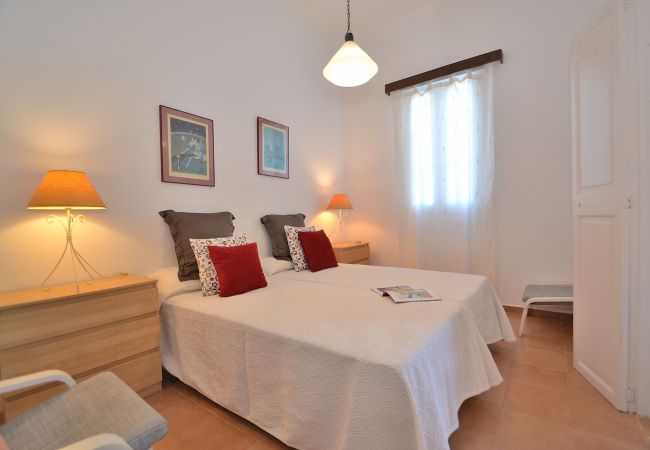 Schlafzimmer vom Ferienhaus in can Picafort direkt am Meer Schlafzimmer vom Ferienhaus in can Picafort direkt am Meer