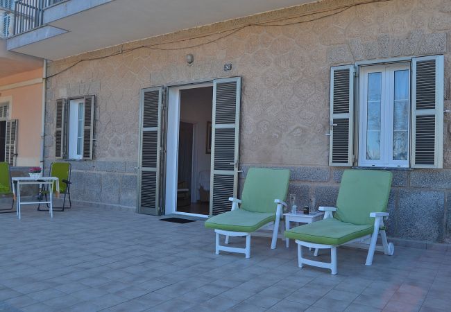 Blick vom Ferienhaus in Can Picafort Blick vom Ferienhaus in Can Picafort