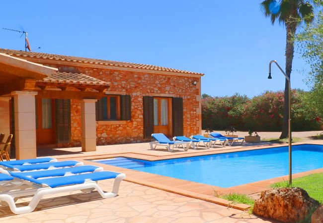 Privater Swimmingpool, Finca, Mallorca, zu vermieten