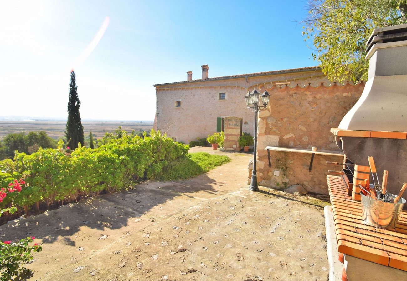 Blick auf Alcudia von der Finca aus Blick auf Alcudia von der Finca aus
