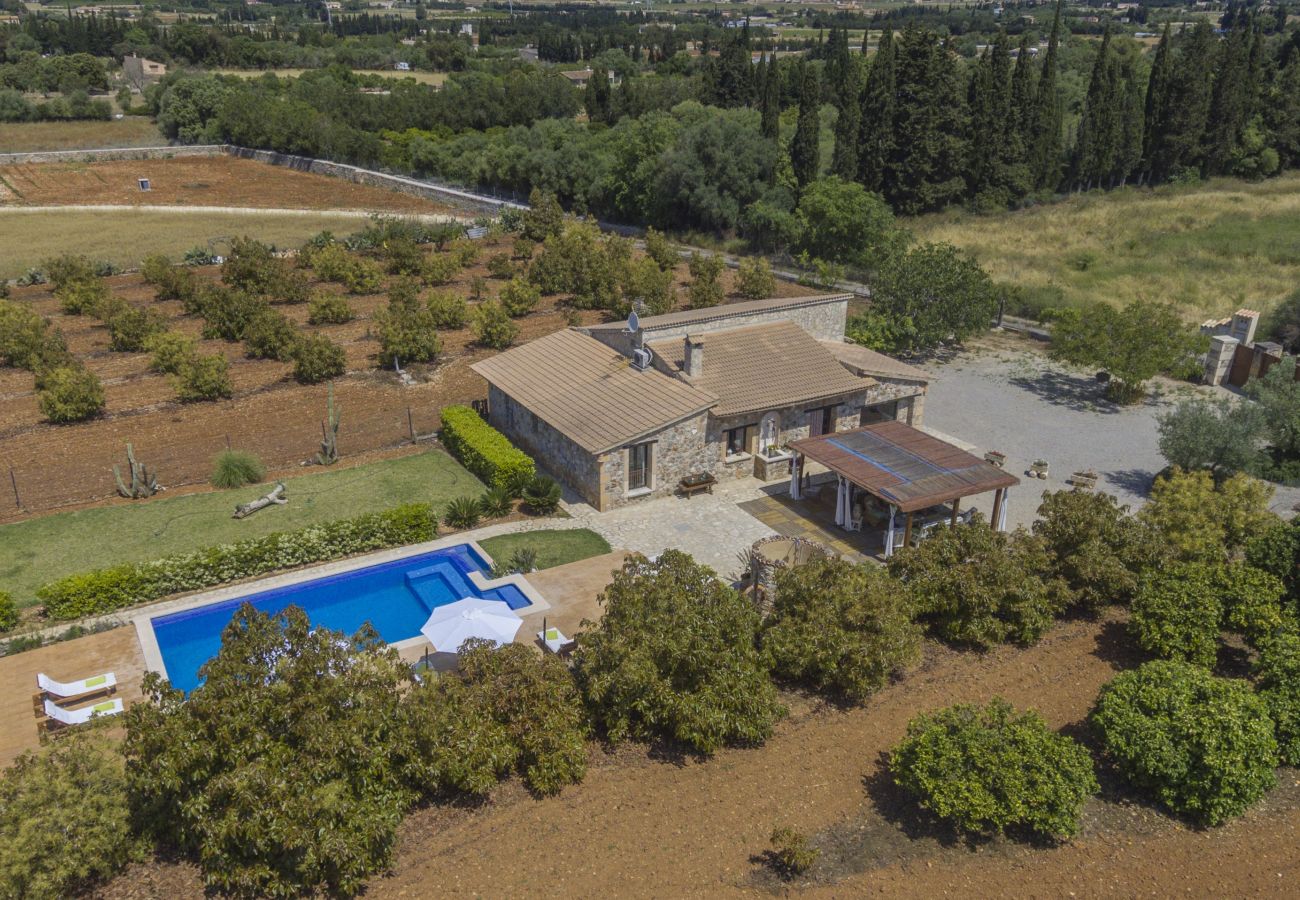 Ferienhaus in Muro - YourHouse Es Moyà des Pins, chalet with views to S