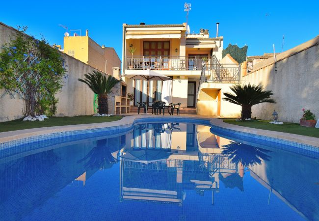 Ferienhaus, Mallorca, Urlaub, Schwimmbad