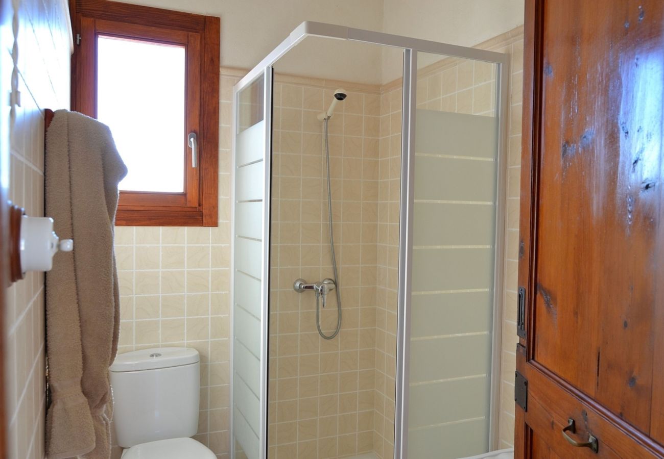 Photo of the bathroom of the finca in Muro