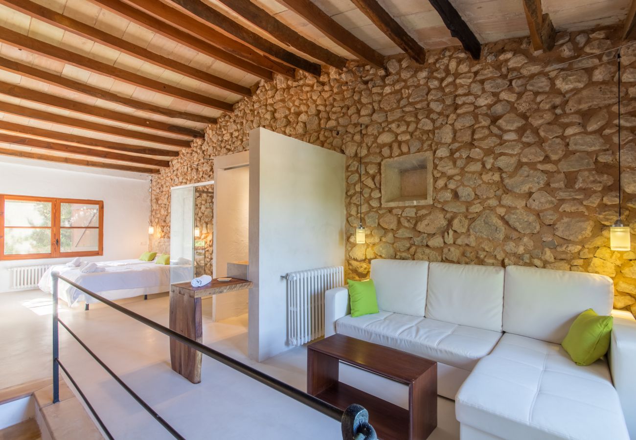 5 DBR, 5 BR, extra beds, AC, chimney, free Wifi Internet, wonderful garden with large pool and great BBQ area