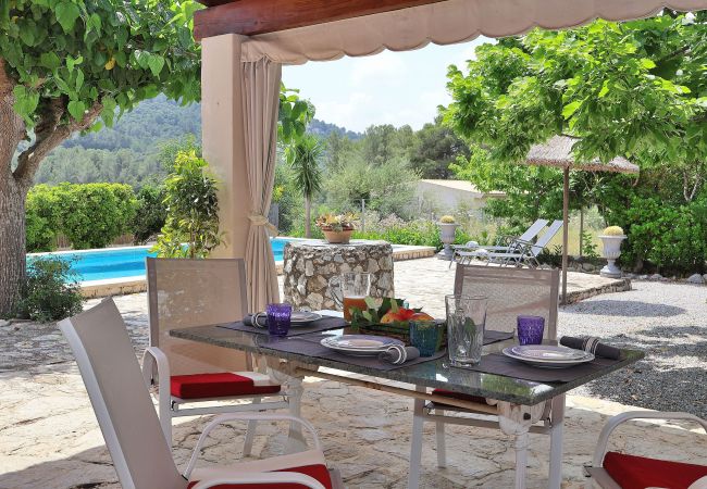 Finca, holiday rentals, swimming pool, garden, terrace