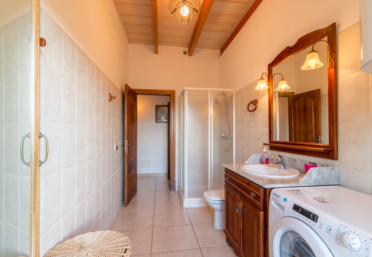 3 DBR, 2 BR, air conditioning, free Wifi-Internet, garden with XXL-pool, outside shower and barbecue house