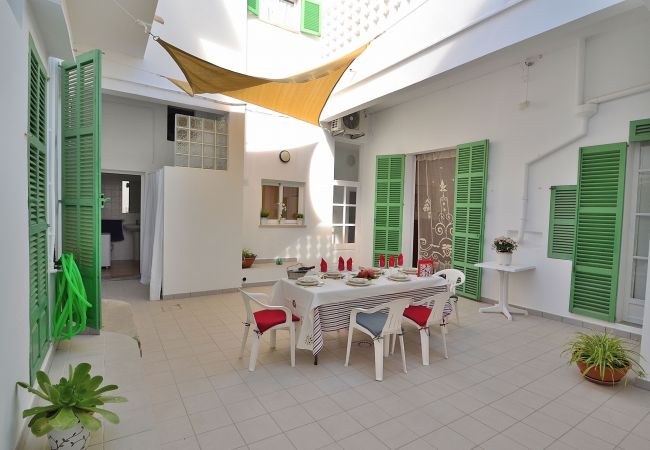 Terracefoto of the townhouse in Can Picafort Terracefoto of the townhouse in Can Picafort