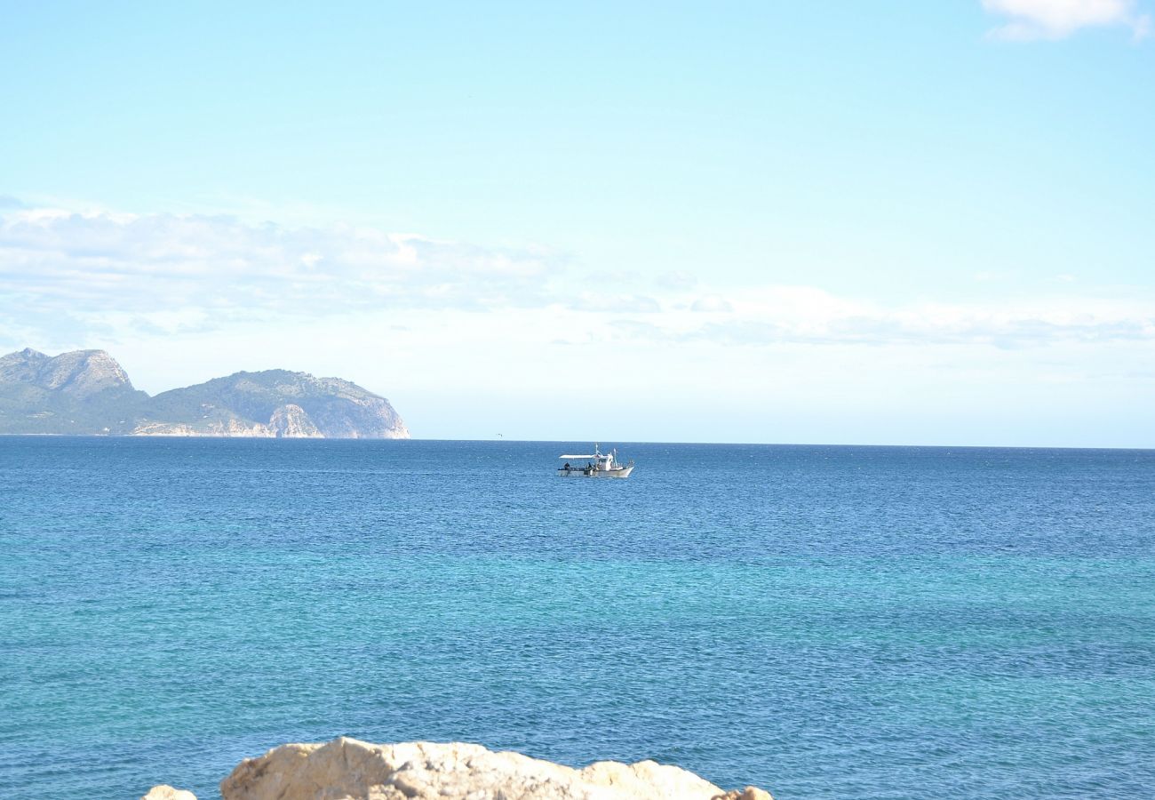 Seaview from the house in can Picafort Seaview from the house in can Picafort