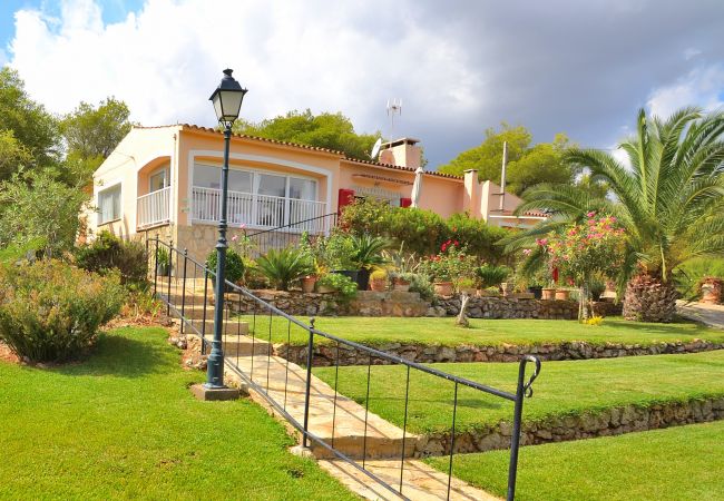 House, garden, green, tranquillity, sun