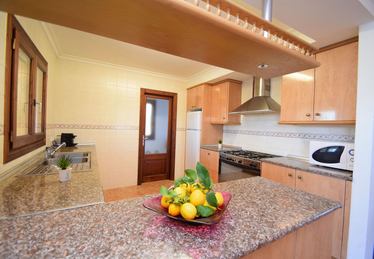 Kitchen of the villa in Sineu