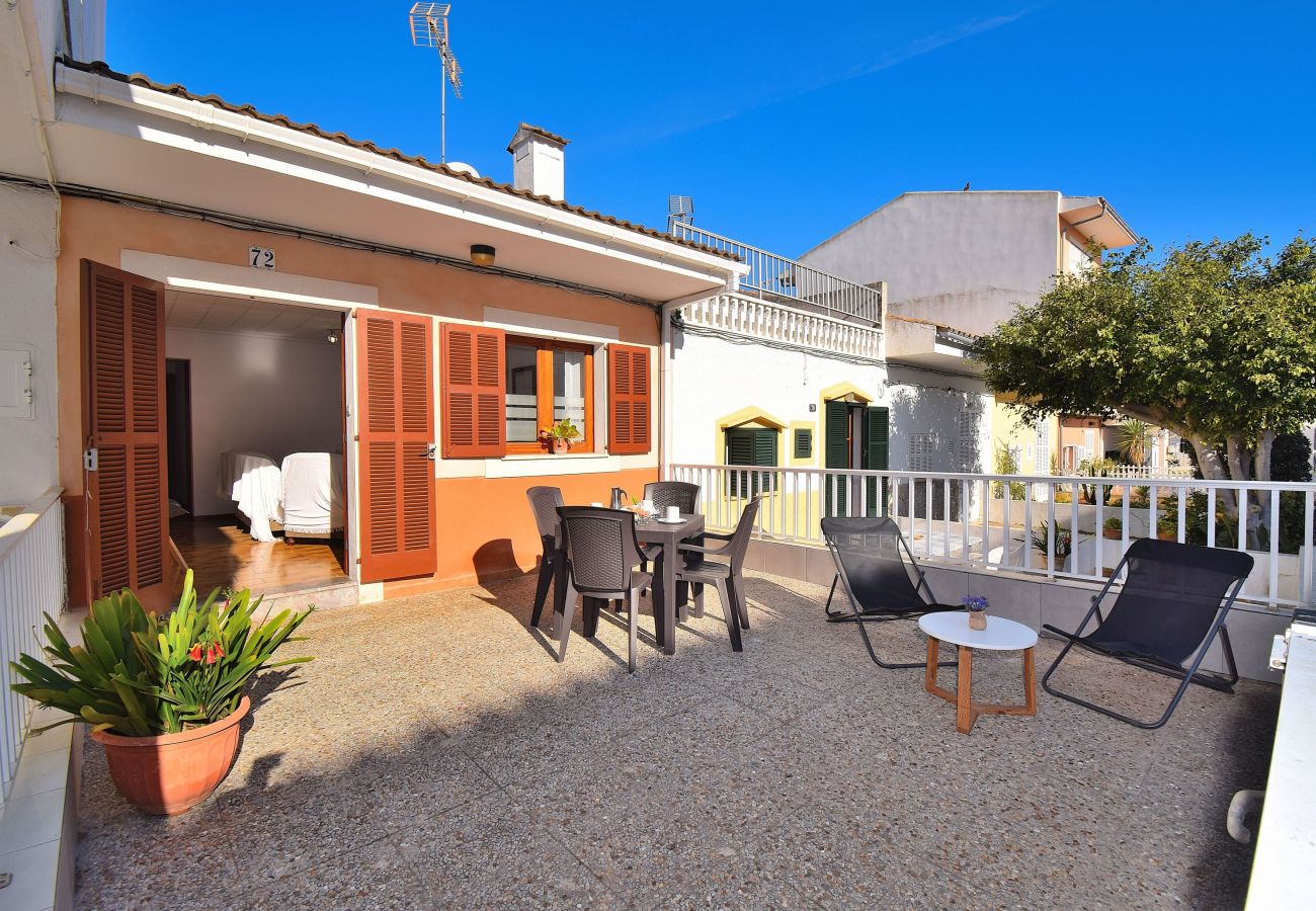 Terrace, holidays, open space, beach, sea.