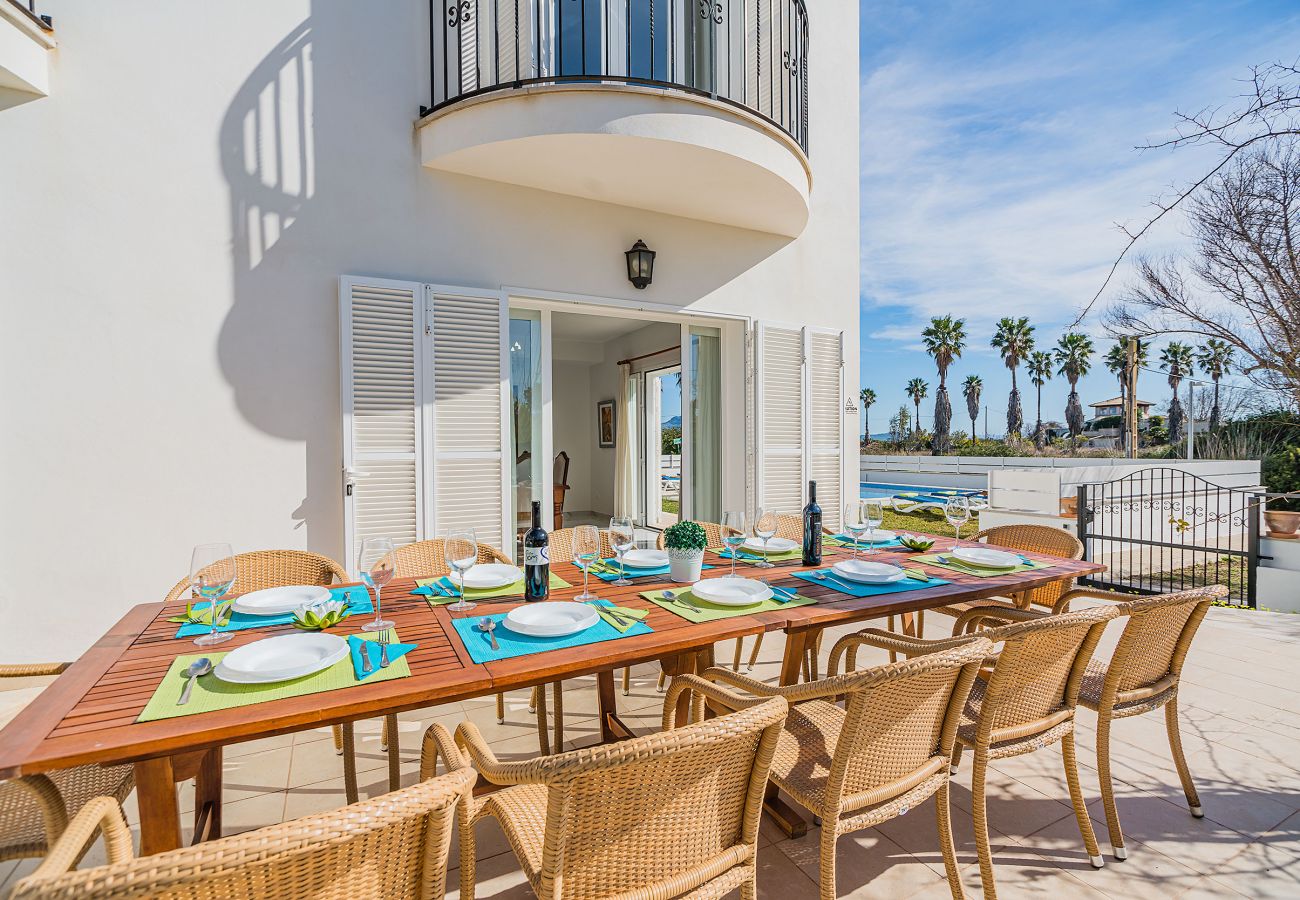Villa in Puerto Pollensa - Villa QUIROS 2 (ETV/2386) Ref: PP30_8pax