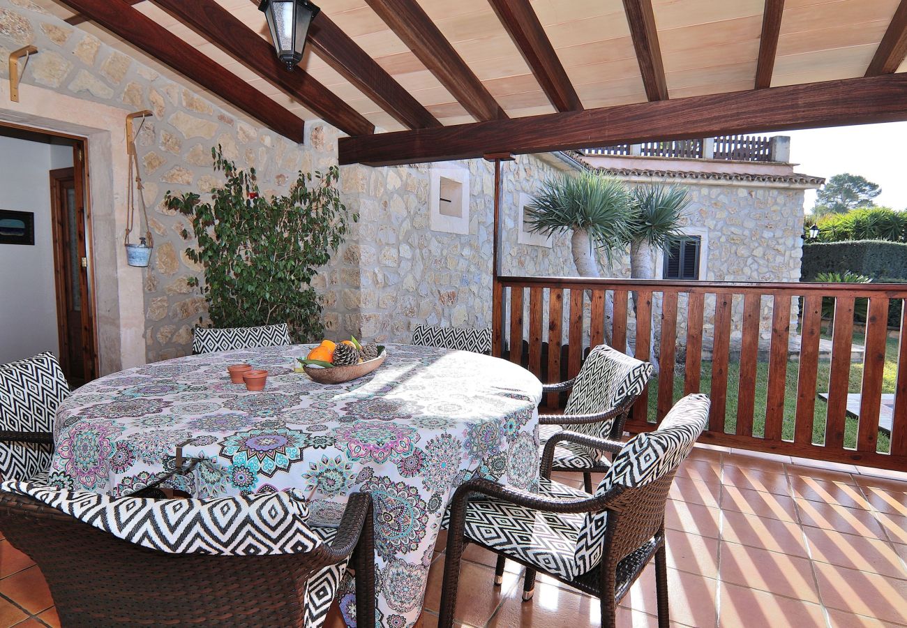 terrace, finca, Majorca, holiday home, garden, views